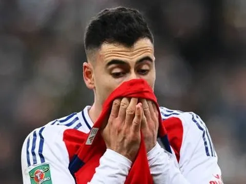 Arsenal sẵn sàng bán Martinelli với 1 điều kiện