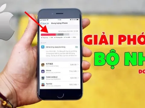 Điện thoại đơ - giật do đầy bộ nhớ: Ấn 1 nút này là giải phóng ngay 95% dung lượng ngay