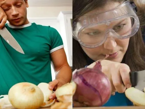 Mẹo hay của đầu bếp để thái cả rổ hành không cay mắt, vừa thái vừa vui vẻ, ai cũng ngạc nhiên