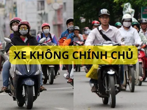 Chú ý mượn xe máy anh em bạn bè bị CSGT phạt lỗi không chính chủ, có đúng không? Cần mang giấy tờ gì?