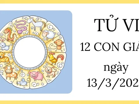 Tử vi ngày 13/3 của 12 con giáp: Tuổi Hợi đột phá trong sự nghiệp, tuổi Mão nhanh chóng vượt qua khó khăn