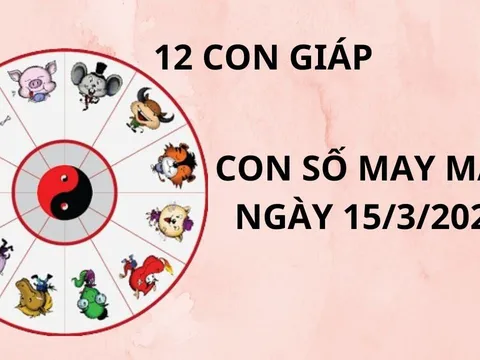 Tử vi ngày 15/3 con số may mắn 12 con giáp nhận lộc tổ tiên làm đâu thắng đó, trúng đậm giàu sang