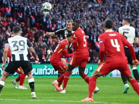 Con số ám ảnh Liverpool ở hiệp một trận Newcastle