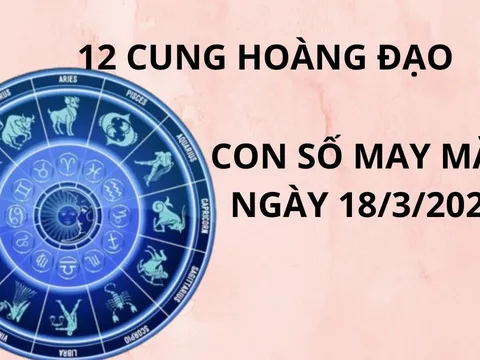 Tử vi ngày 18/3 con số may mắn ẩn vàng giấu bạc cho 12 cung hoàng đạo gặp thời đổi vận giàu sang