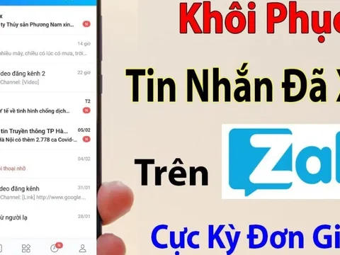 Lỡ tay ấn xoá tin nhắn Zalo, ấn nút này khôi phục ngay