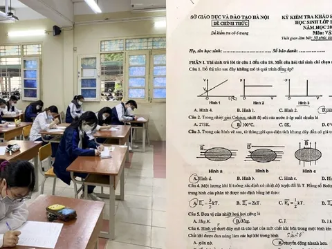 Chi tiết đáp án đề thi khảo sát môn Vật lí lớp 12 Hà Nội 2025