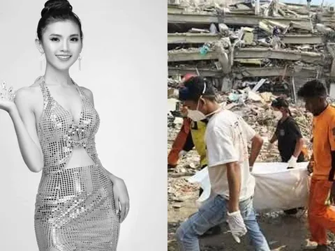 Tìm thấy Hoa hậu Du lịch 2018 dưới đống đổ nát sau thảm họa động đất tại Myanmar