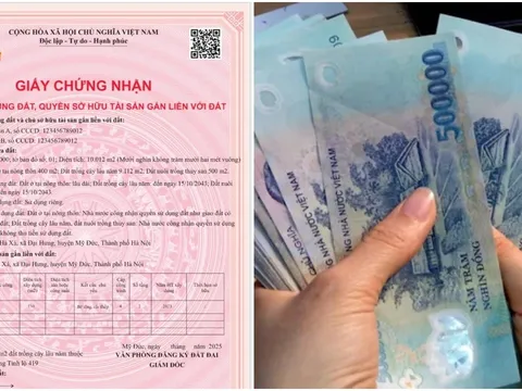 Kể từ 1/7/2025: Người dân không đổi sang mẫu sổ đỏ mới liệu có bị phạt 3-6 triệu không?