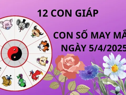 Tử vi ngày 5/4 con số may mắn giúp 12 con giáp gặt hái thành công, ai sẽ giàu trong hôm nay?