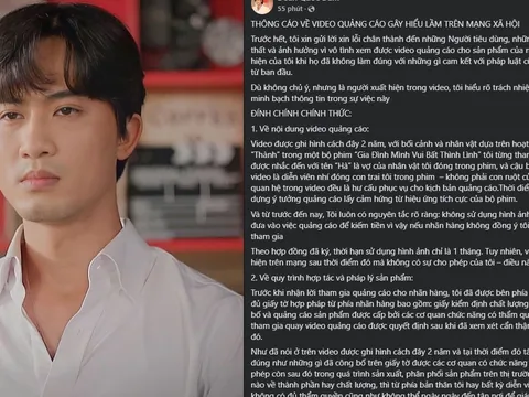 Bị réo tên trong vụ quảng cáo sữa, Doãn Quốc Đam lên tiếng đính chính