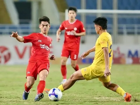 Chất lượng mặt sân khiến Thể Công Viettel tạm rời Mỹ Đình