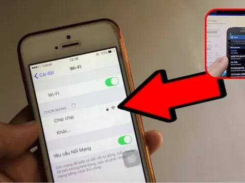 Nút nhỏ trên điện thoại: Ấn vào máy tự bắt Wifi miễn phí, không cần hỏi mật khẩu, không tốn tiền 4G
