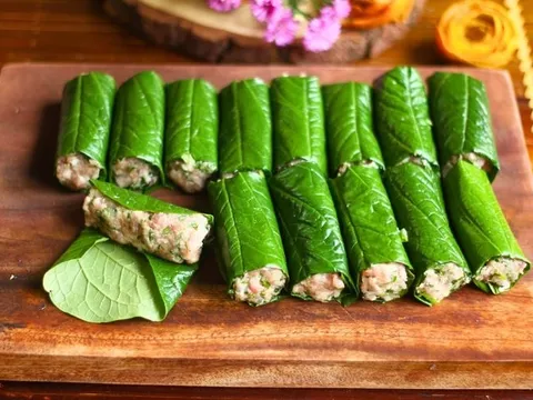 Rán chả lá lốt đừng vội bỏ ngay vào chảo dầu: Làm cách này 10 cái như 1 xanh mướt, nhìn muốn ăn ngay