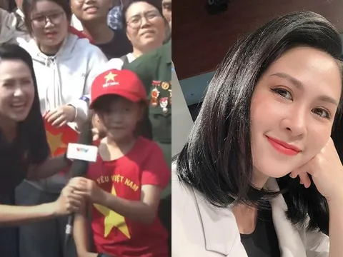 Chân dung BTV có pha xử lý tinh tế trong buổi diễu binh: Đoạt giải nhất cuộc thi nhan sắc, từng dẫn Thời sự 19h