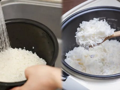 Mẹo nấu cơm dẻo thơm, lâu thiu khi trời nắng nóng