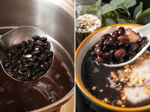 Nấu chè đậu đen thêm thứ này: Hạt đậu thơm bùi, nhanh nhừ