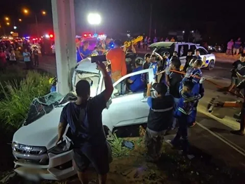 Tai nạn thương tâm sau tiệc sinh nhật: 3 người trong gia đình không qua khỏi, cứu hộ mở cửa thấy cảnh đau lòng