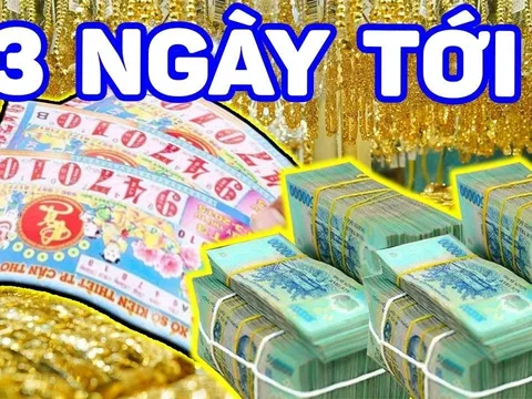 3 ngày cuối tuần (9/5-11/5): 3 tuổi Trúng Số Liên Tục, Tiền Vàng thi nhau chui vào két, đặc biệt vị trí thứ 2