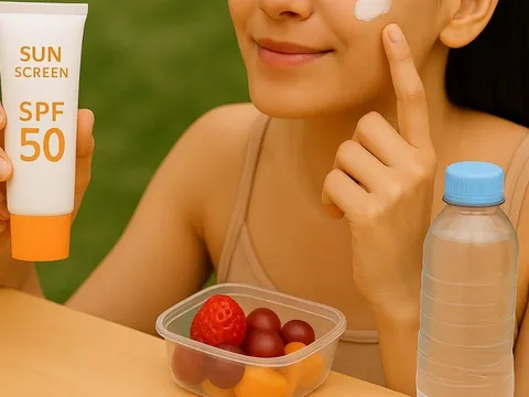 Bôi kem chống nắng thôi chưa đủ: 3 việc cần làm ngay sau đó để da không sạm, không mụn ngược!