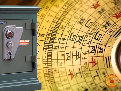 Két sắt đặt đúng vị trí vàng phong thủy, Tiền-Tài-Danh đỏ chót, Giàu lại thêm giàu. Là vị trí nào?