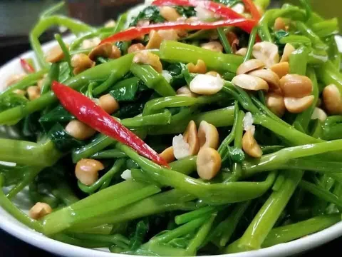 Cách làm nộm rau muống đơn giản, giòn ngon khó cưỡng, chất lượng thượng hạng