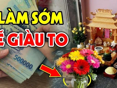Cúng rằm đừng chỉ cắm mỗi Cúc, dâng 3 loại hoa này thần Tài 'gật đầu', phát lộc quanh năm