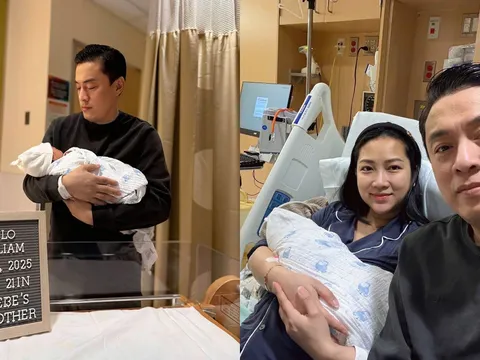 Lam Trường đón con thứ 2 cùng bà xã kém 17 tuổi, tiết lộ luôn tên bé vô cùng ý nghĩa