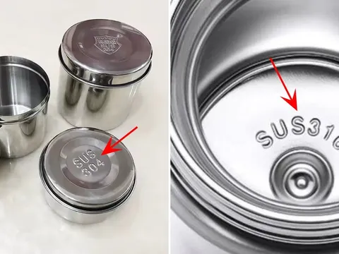 Sự khác biệt giữa inox 304 và inox 316: Mua đồ gia dụng bằng loại nào an toàn hơn, bền hơn?