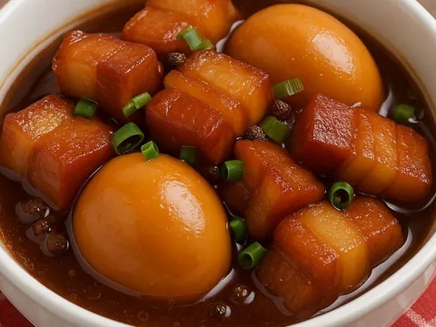 Muốn thịt kho tàu ngon đẹp, vàng phổ hách, mềm trong không nát không cần nước hàng mà dùng thứ này