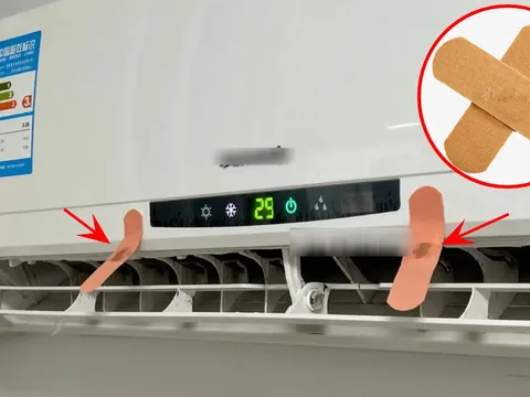 Người thông minh hay dán miếng urgo lên điều hòa, biết công dụng ai cũng muốn học theo