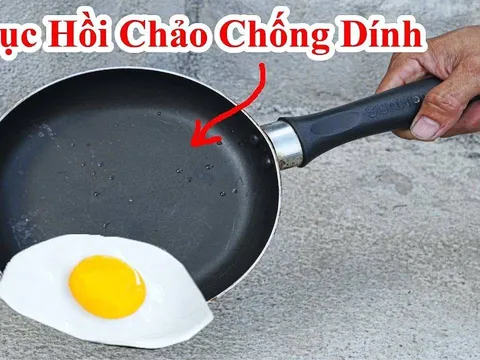 Đừng vội vứt chảo tróc chống dính! Nhỏ vài giọt này, chảo cũ sạch bong như mới – Ai cũng làm được