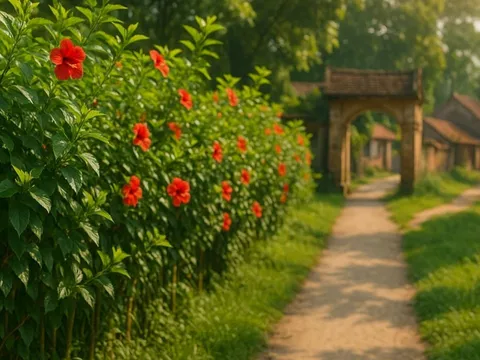 Từ hàng rào làng quê đến bàn tiệc phố thị: Cây dại dâm bụt “lên đời” thành đặc sản gây sốt