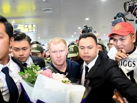 Scholes, Giggs tái xuất sân cỏ Việt Nam ngày 27/6