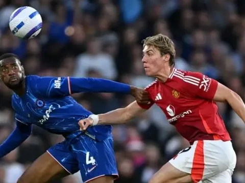 Chấm điểm Man Utd 0-1 Chelsea: Hojlund nhạt nhòa
