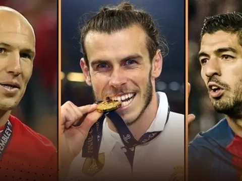 9 huyền thoại đương đại chưa từng lọt top 3 QBV: Tiếc nuối Robben; Hai huyền thoại MU