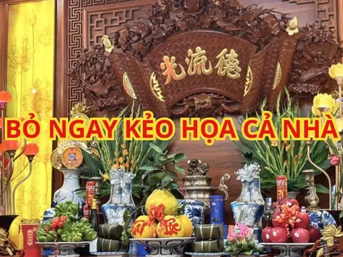 Ban thờ có 5 thứ này gia đình lục đục con cháu khó giàu, làm ăn thất bát, tài lộc tiêu tán