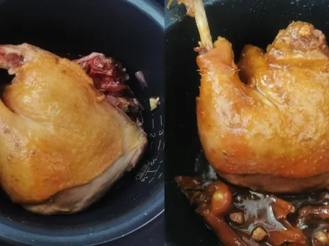 Mẹo làm vịt nướng bằng nồi cơm điện, đơn giản mà thơm ngon khó cưỡng