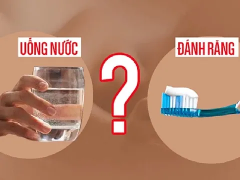 Sáng ngủ dậy nên đánh răng trước hay uống nước trước? 95% đang làm sai