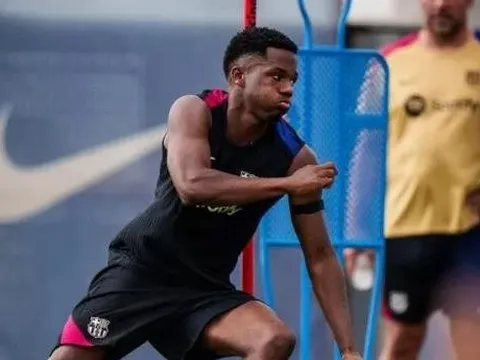 Barca tạo cơ hội cho Ansu Fati chia tay CĐV trận Villarreal
