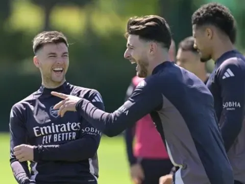 Rice, Martinelli và Trossard trở lại, tiếp thêm hy vọng cho Arsenal