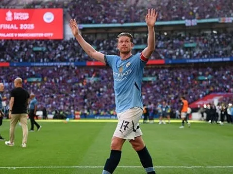 Chấm điểm Man City 0-1 Palace: Tiếc nuối cho De Bruyne; Ngày đáng quên của Marmoush - Haaland