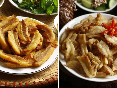 Rán tóp mỡ thêm thứ này, thành phẩm vàng ruộm, để lâu vẫn giòn