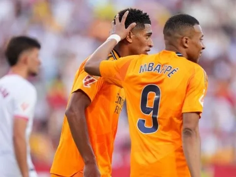 Mbappe tiếp tục bùng nổ, Bellingham hết lời ca ngợi