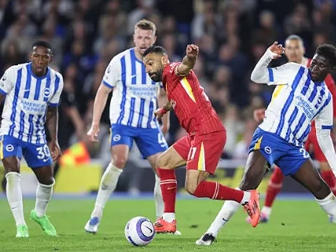 Chấm điểm Liverpool 2-3 Brighton: Điểm sáng Elliot; hàng công nhạt nhòa