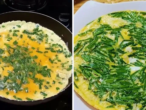 Đừng chỉ mãi rán trứng với hành lá: Thay bằng loại lá này trứng rán ngon, bổ dưỡng gấp 4 lần hành lá