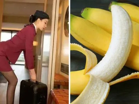 Tại sao Tiếp viên Hàng Không luôn mang theo một quả chuối khi lên máy bay? Họ dùng để làm gì?