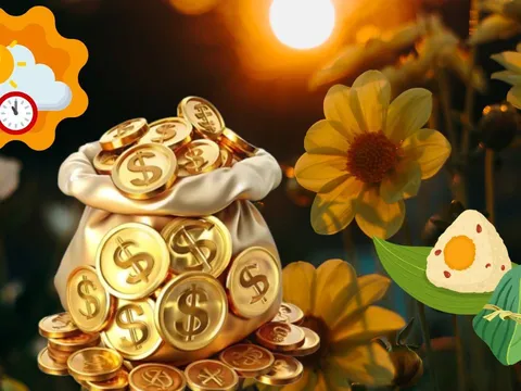 Qua đêm nay tới Tết Đoan Ngọ (5/5 âm): Top 4 tuổi Tài Lộc dồn dập, Giàu có gấp bội niềm vui gấp đôi