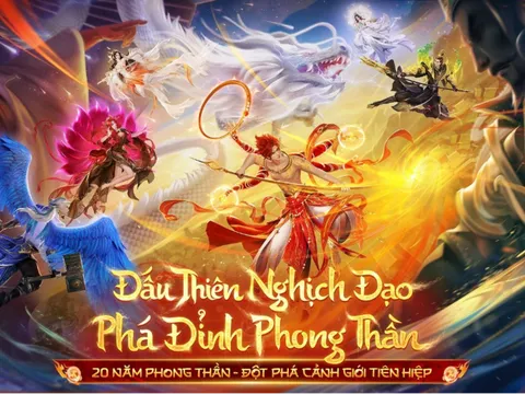 Phong Thần VNG ra mắt 04.06 – Đại sứ SOOBIN, Tiến Linh, Jun Vũ cùng triệu game thủ hết mình trong siêu phẩm chiến đấu