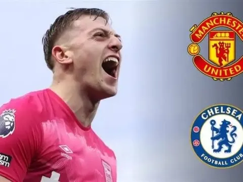 Everton gặp trực tiếp đàm phán Liam Delap, cạnh tranh với Chelsea và MU