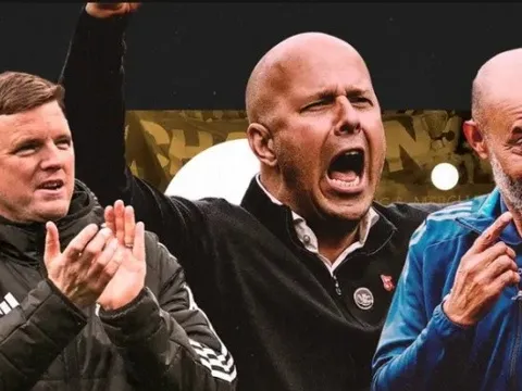 Top 10 HLV Premier League 2024/25: Arne Slot dẫn đầu; Arteta đứng trên 2 người